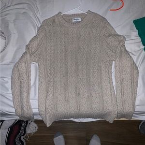 CARDIGAN SWEATER SIZE SMALL CREAM COLOR